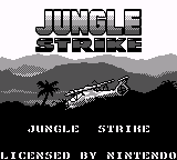 Jungle Strike pre Game Boy